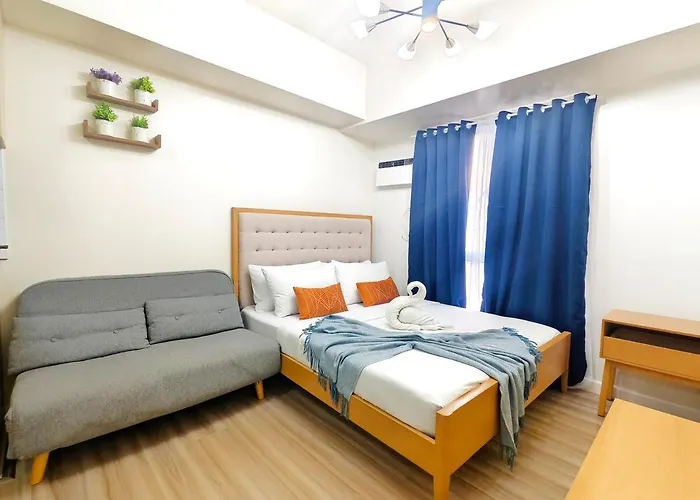1414t4 Avida Riala It Park New Furnished Queen Bed Apartment