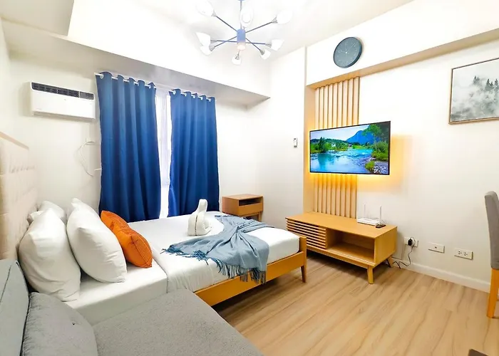 1414t4 Avida Riala It Park New Furnished Queen Bed Apartment