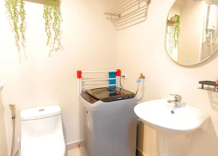 Apartment 1414t4 Avida Riala It Park New Furnished Queen Bed